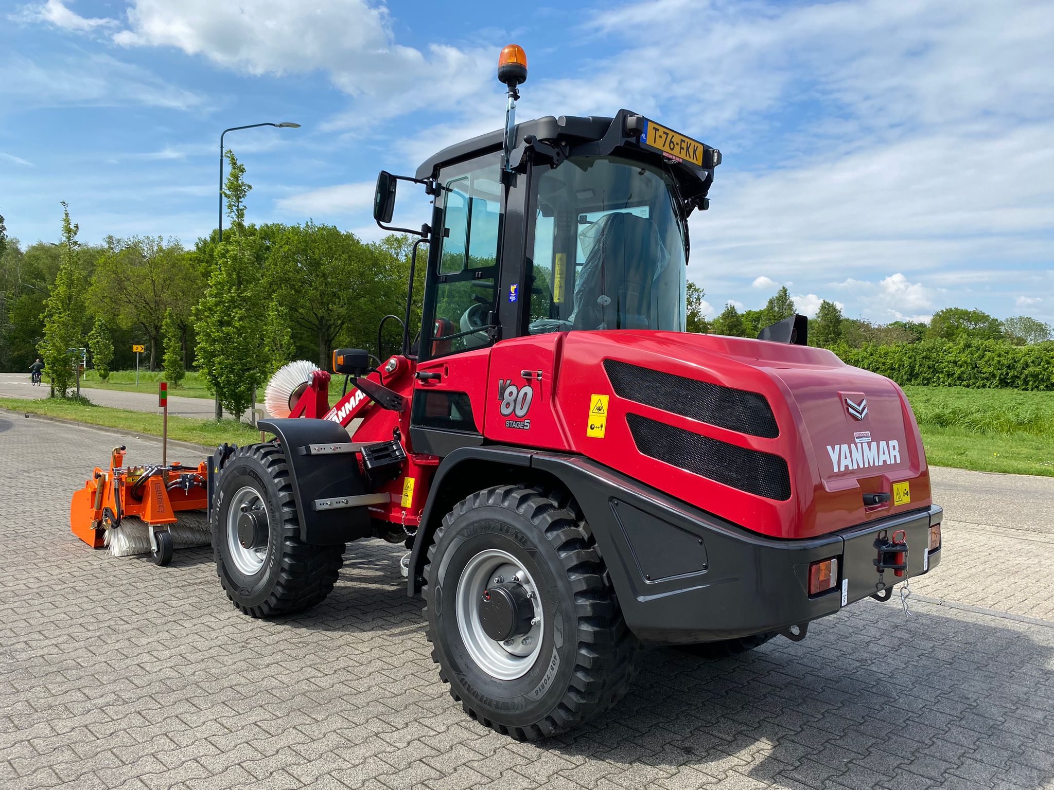 Wiellader Yanmar V80-5